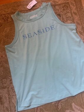 Fair Harbor Sea Blue 'SEASIDE' FL nwt Tank
